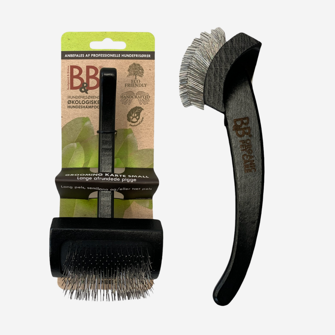 B&B Grooming Karte // Hundebürste für langes und/oder dichtes Fell
