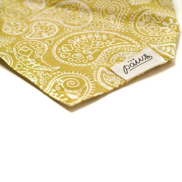 Paisley Fable // Hundehalstuch mit Paisleymuster (Limette)