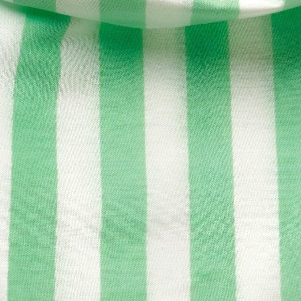 Lolly Green // Hundehalstuch mit Streifen (grün) M und L