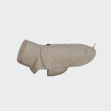 Cloud7 Brooklyn // Varm og vandtæt hundejakke (tweed beige)