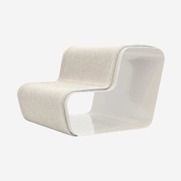 Dogbeam // Hundetreppe aus pulverbeschichtetem Stahl (weiß)