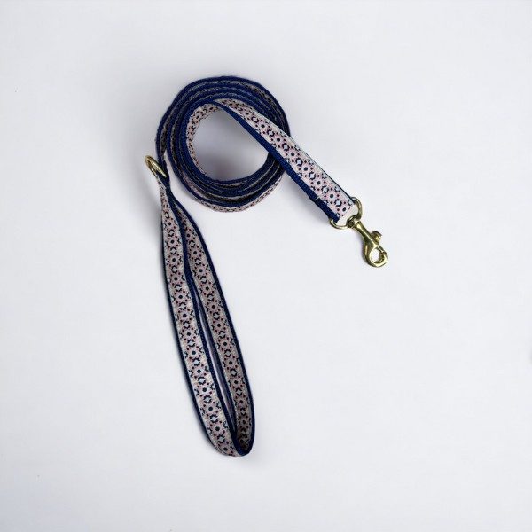 Welpenset // Welpenhalsband, Welpenleine und Hundemarke (Mosaik)