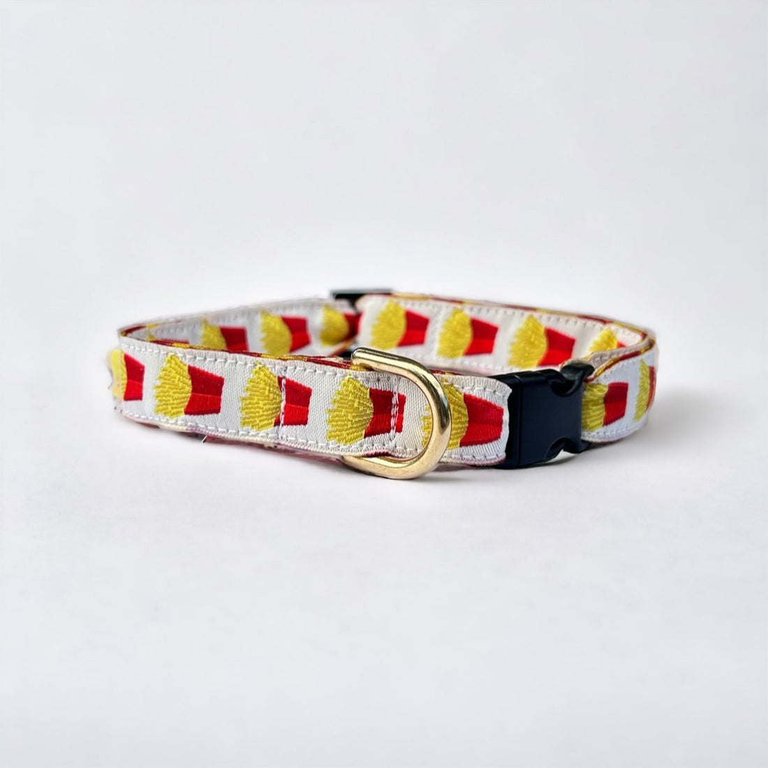 Mein erstes Halsband // Leichtes Welpenhalsband (Pommes Frites)