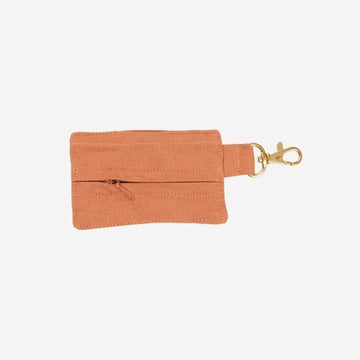 Tadazhi Poop Bag // Hundekotbeutelhalter aus Bio-Baumwolle (hellbraun)