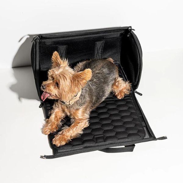 Wild One Air Carrier // Flugtasche und Reisebett für Hunde (schwarz)