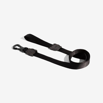 Zee.dog Gotham // Klassische Nylon-Hundeleine (schwarz)