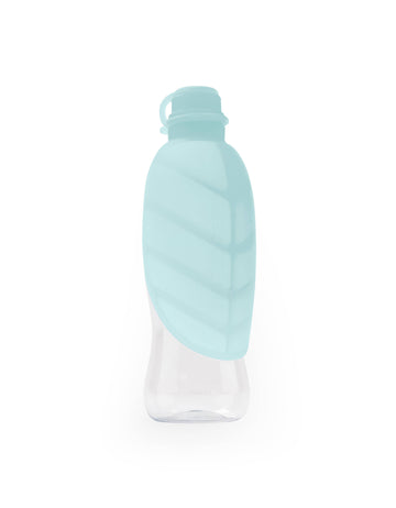 United Pets Leaf // Trinkflasche für Hunde (Hellblau)