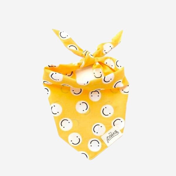 Friends // Hundehalstuch mit Smileys