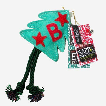 Bruce the Spruce // Natürliches Weihnachtshundespielzeug (Weihnachtsbaum)