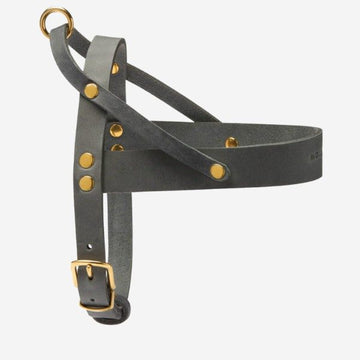 Butter Timeless // Klassisches Geschirr aus weichem Leder (grau)