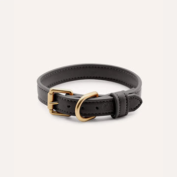 Cafide Jala // Halsband aus veganem Leder (schwarz)