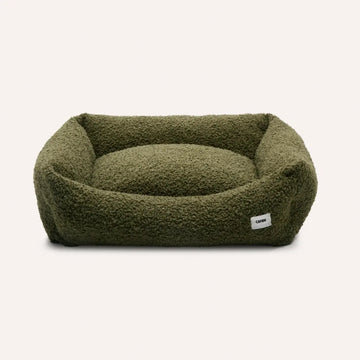 Cafide Snozy // Weiches und waschbares Hundebett (grün)