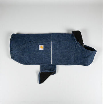 Carhartt Dog Jacket // Wasserabweisende Jeans-Hundejacke (blau)