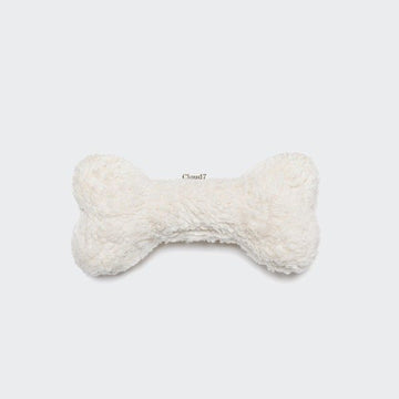 Cloud7 Love Bone // Schöner und flauschiger Spielzeugknochen (weiß)
