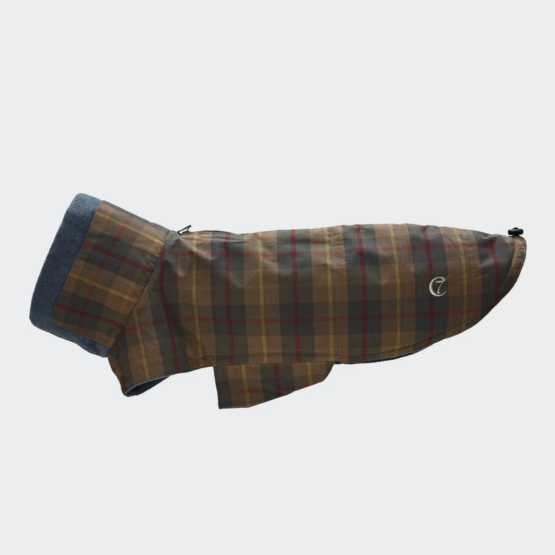 Cloud7 Brooklyn // Warme und wasserabweisende Hundedecke (gewachstes Tartan) Größe 4