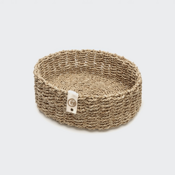 Cloud7 Basket // Handgefertigter Hundekorb aus natürlichem Seegras