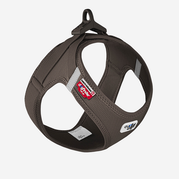 Curli Air Mesh // Step-in Geschirr aus Air Mesh (braun)