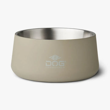 Dog Copenhagen Vega // Rutschfester Hundenapf aus Edelstahl (Caffe Latte)