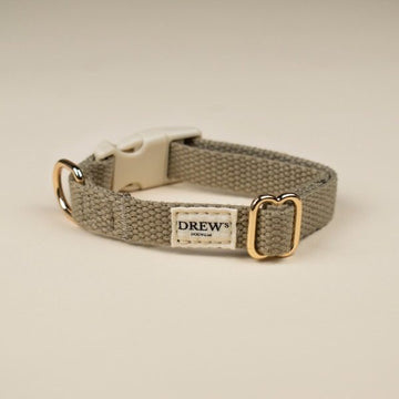 Mein erstes Halsband // Verstellbares Welpenhalsband (beige)
