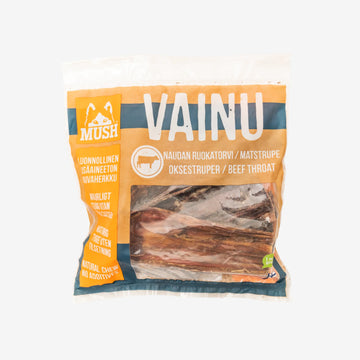 Mush Vainu // Getrocknete, würzige Rinderkehlen (220 Gramm)
