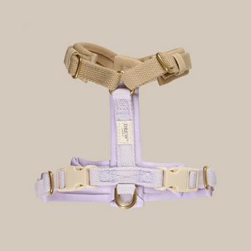 Drew's Dogwear Lavender Pro // Verstellbares und weiches Y-Geschirr (Lavendel)