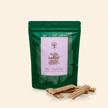 Essential Dental Delights // Getreidefreier und leckerer Zahnreiniger (Rind & Kaninchen)