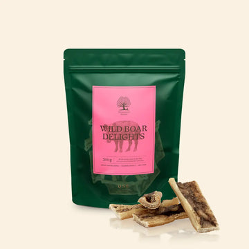 Essential Wild Boar // Geschmackvolle 100 % getrocknete Wildschweinhaut