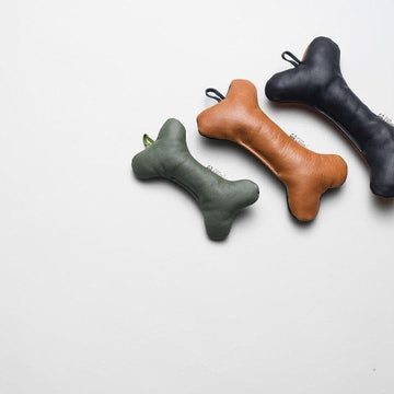 Bone & Bites, Ellen // Nachhaltiges und schönes Hundespielzeug (Leder/Textil)