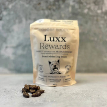 Globe Buddy Luxx // Weiche Leckerlis mit Insekten und Sanddorn
