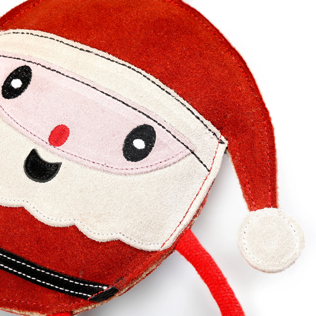 Chris Christmas // Natürliches Weihnachtsspielzeug für Hunde (Weihnachtsmann)