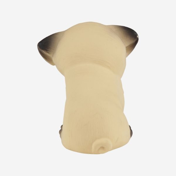 Hevea Puppy // Hundespielzeug aus Naturkautschuk (Mops)