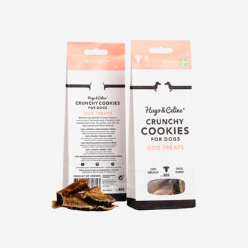 Crunchy Cookies // Knusprige Hundekekse aus getrocknetem Rinderpansen (80 g)