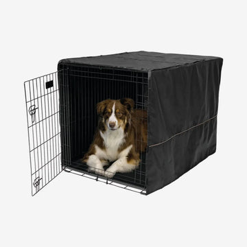 Stoff-Kistenabdeckung // Hundekistenabdeckung (verschiedene Größen)