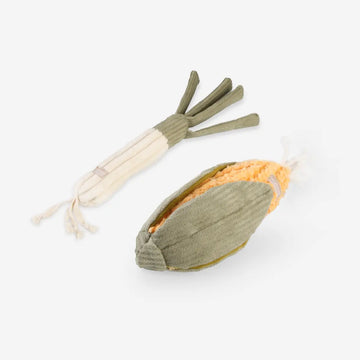 Lambwolf Corn & Leek // Spielzeugset mit Taschen und Knistern