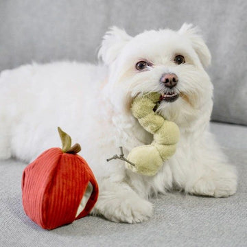 Lambwolf Apple // Aktivitätsspielzeug, in dem Sie Leckereien verstecken können