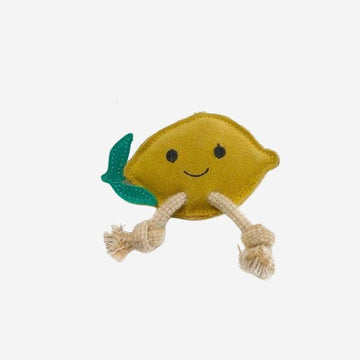 Libby The Lemon // Hundespielzeug für kleine Hunde und Welpen (Zitrone)