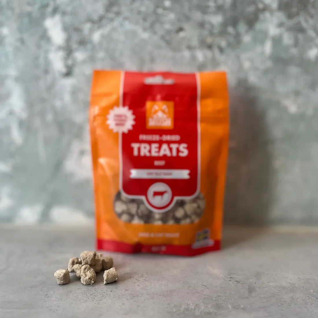 Mush Treats, Beef // Leckere gefriergetrocknete Rindfleisch-Leckerlis