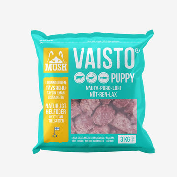 Mush Vaisto Puppy Ice Blue // Barf Welpenfutter (Frost)