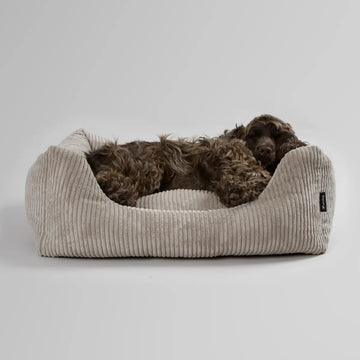 Nordog Oscar // Velours-Hundebett mit Memory Foam (Cappuccino)