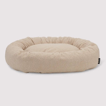 Nordog Lise // Teddy Donut Hundebett (beige)