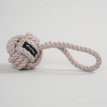 Nordog Rope Taupe und Lila // Natürliche Seilbleiche (Beige/Lila)