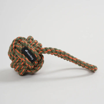 Nordog Rope Olive und Orange // Natürliche Seilbleiche (grün/orange)