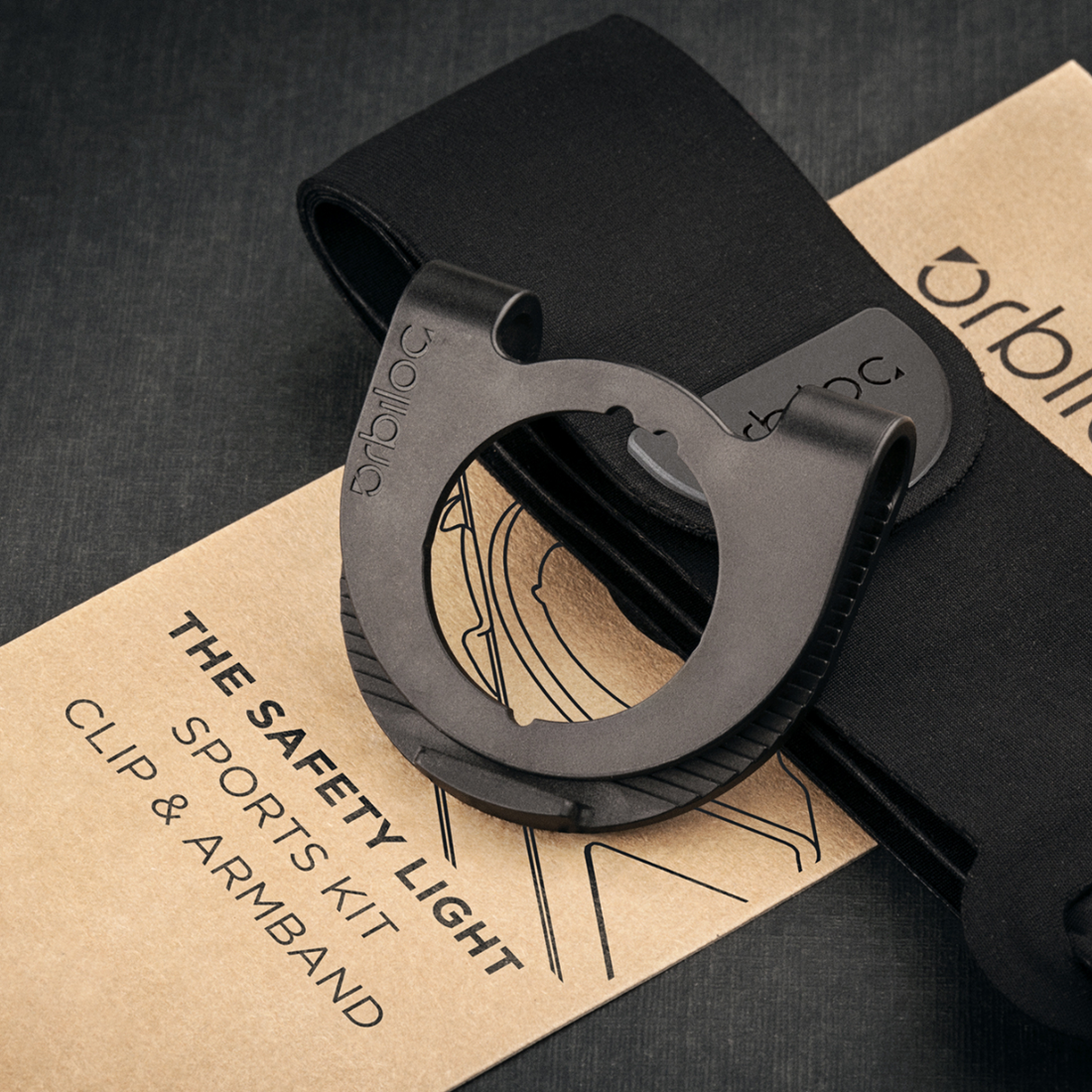 Orbiloc Zubehör // Sportset mit Armband und Clip