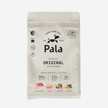 Pala Rezept 1 // Weiches Hundefutter für wählerische Hunde (Huhn, Rind, Lachs)