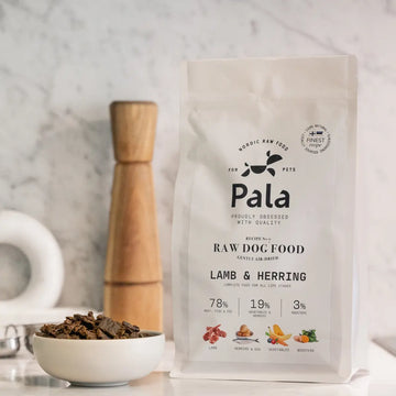 Pala Rezept 7 // Weiches Hundefutter für wählerische Hunde (Lamm, Hering)