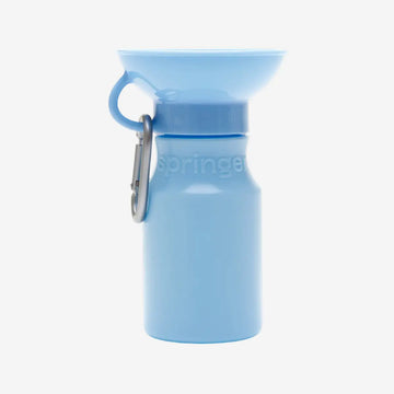 Springer Bottle Mini // Trinkflasche für Hunde (himmelblau)