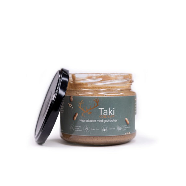 Taki Collagen // Erdnussbutter mit Geweihpulver für Hunde