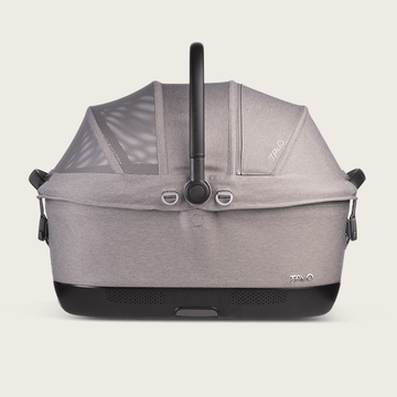 Tavo Dupree // Crashgetestete Hundetasche für Flugzeuge und Autos mit ISOFIX (Onyx)