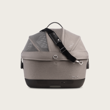 Tavo Dupree // Crashgetestete Hundetasche für Flugzeuge und Autos mit ISOFIX (Onyx)