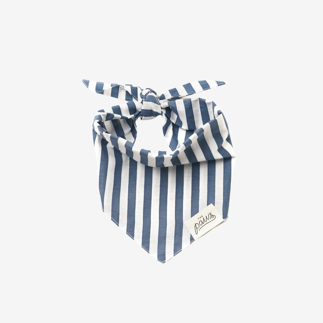 Stribes Harbour // Hundehalstuch mit Streifen (blau/weiß)